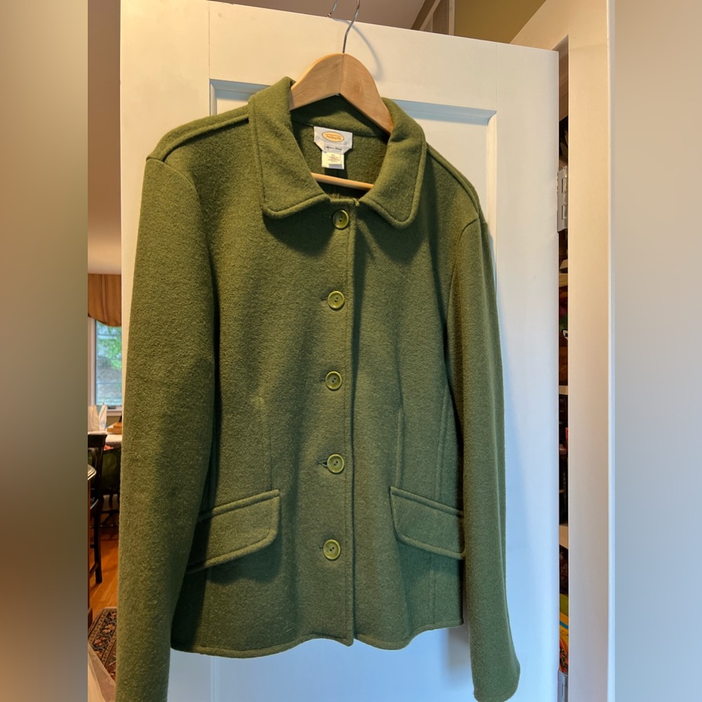 Talbots Jacket wool size xl vintage